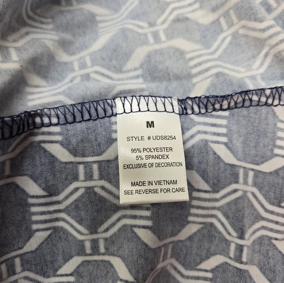 Always Indigo M Womens Blouse - Picture 6 of 7